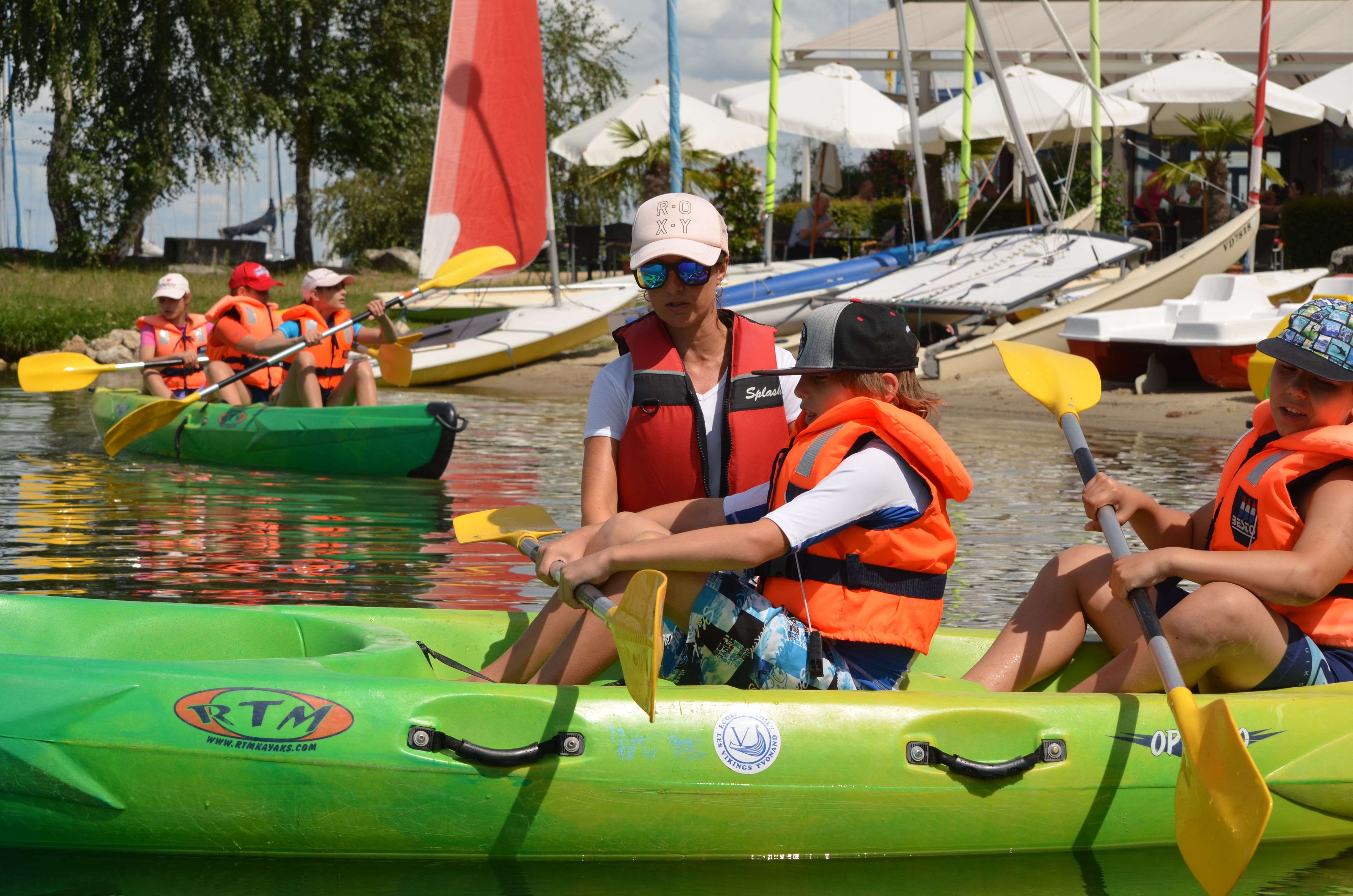 Camps d'été, initiation à la navigation pour les enfants